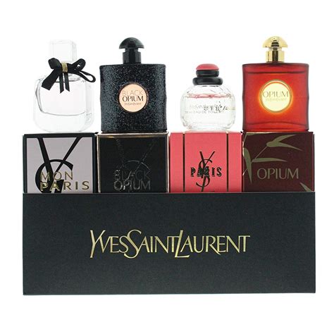 yves saint laurent mini cologne travel set|ysl mini perfume set.